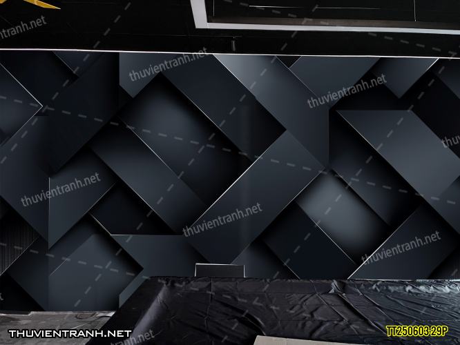 Tranh dán tường 3D trừu tượng- -TT250603-29P - Kết quả tìm kiếm tranh tường